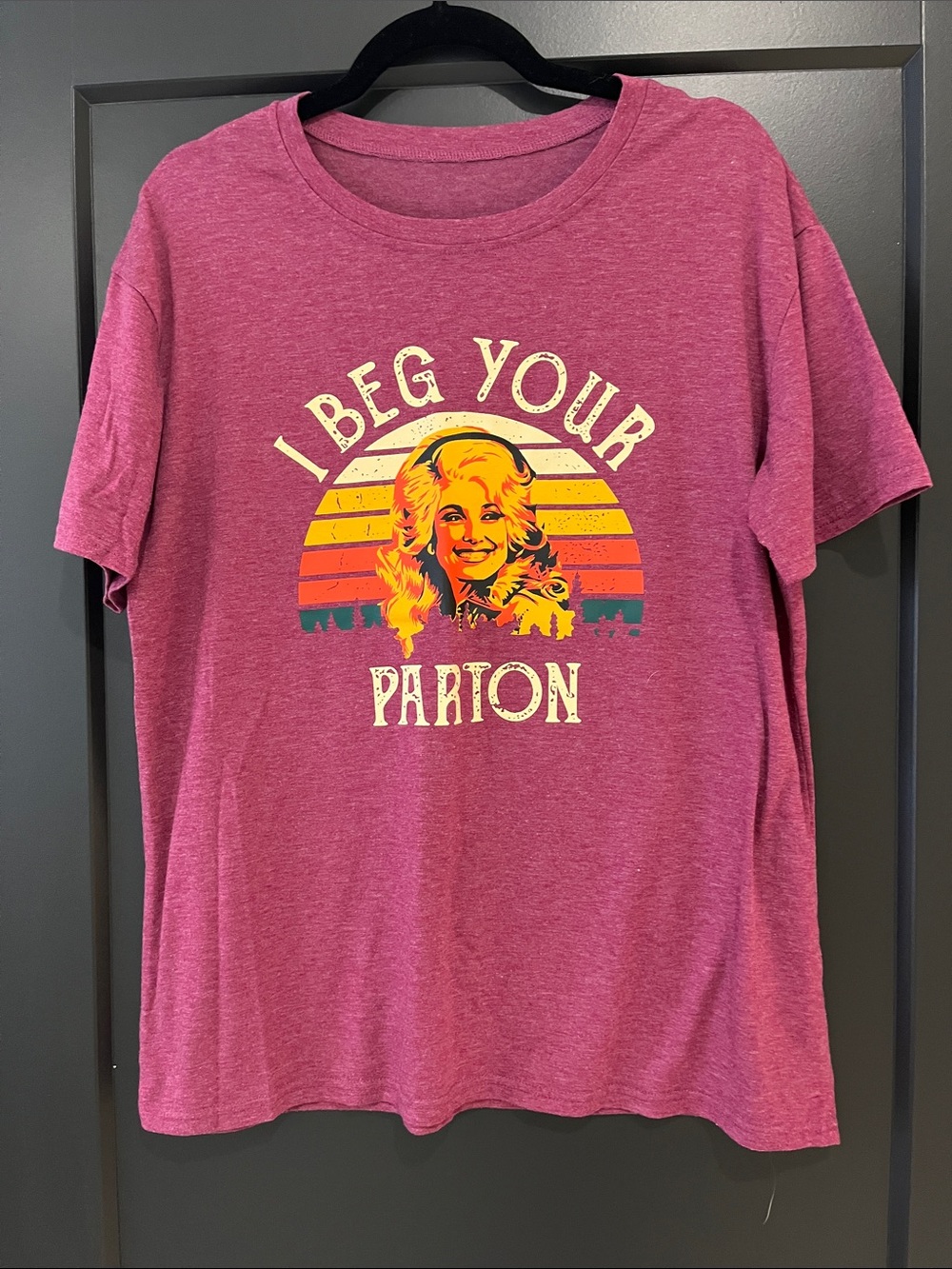 Kids' Pink Graphic Tee - 'I Beg Your Parton'